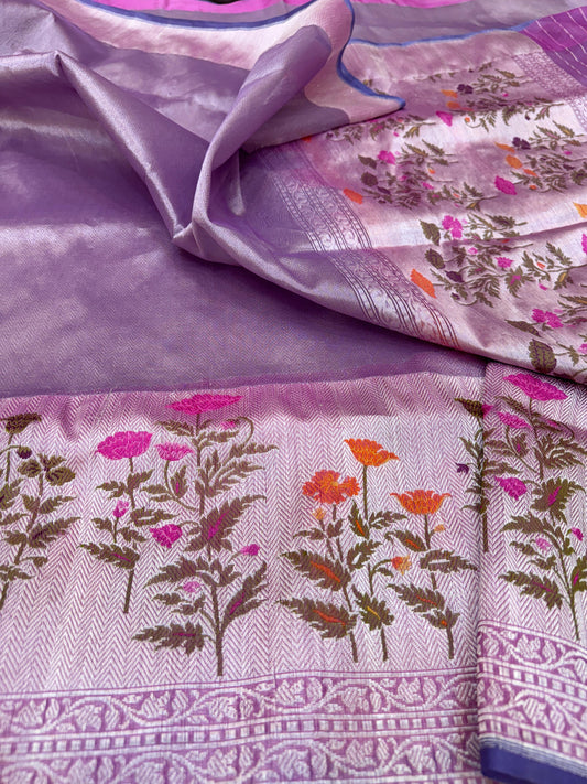 Pure Banarasi Tissue Silk Saree